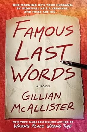 Famous Last Words ⎼ Gillian&nbsp;McAllister
